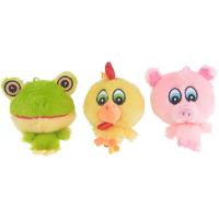 PL86320 PLUSH FARM ANIMALS ASST