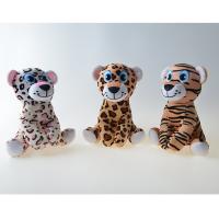 PL62291 PLUSH WILD ANIMALS