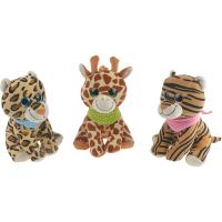 PL86179 PLUSH WILD ANIMALS